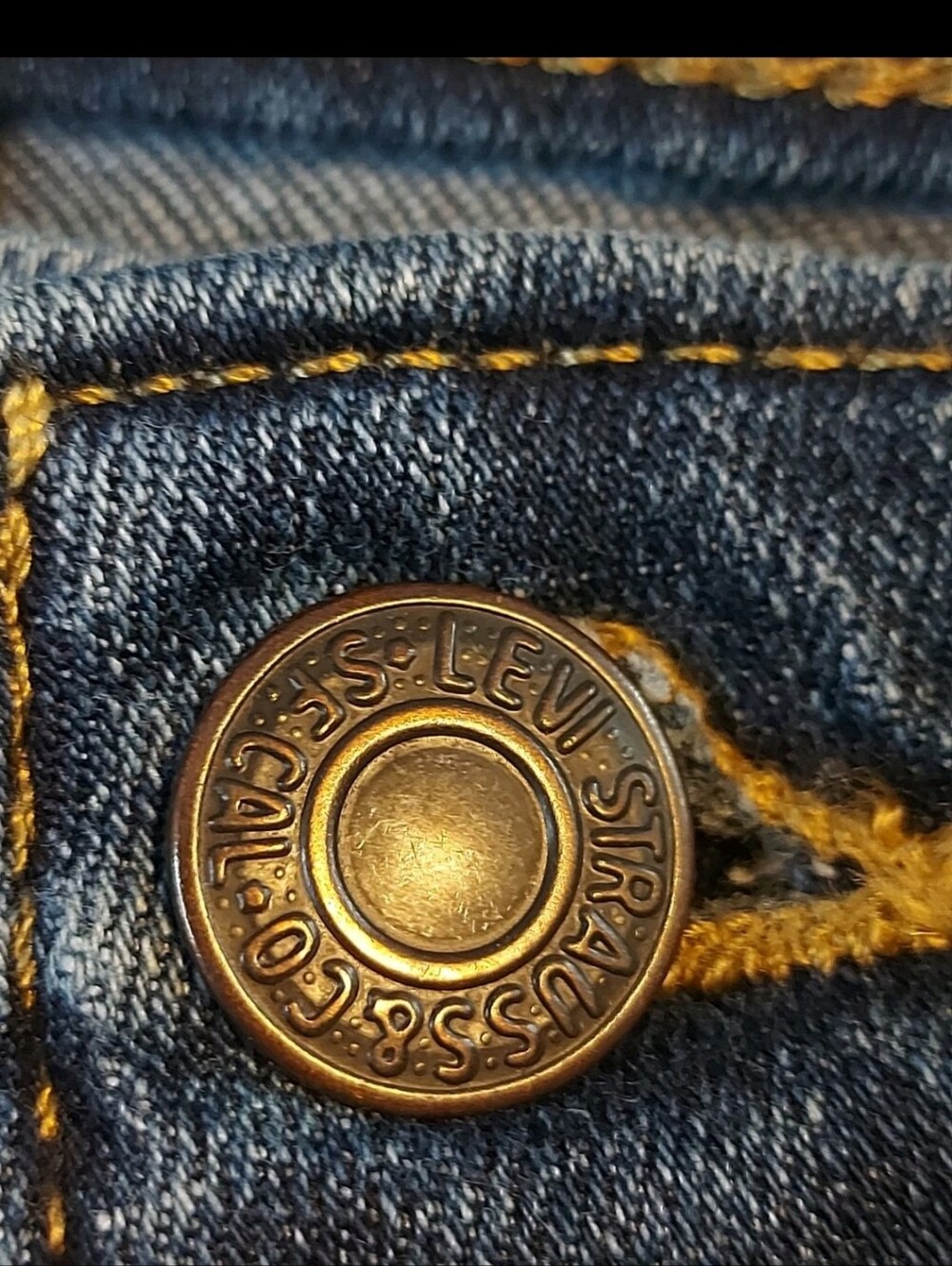 Levi's 721 High Rise Skinny Jeans Woman W29 L30 Blue Story Dark Wash - Picture 11 of 12